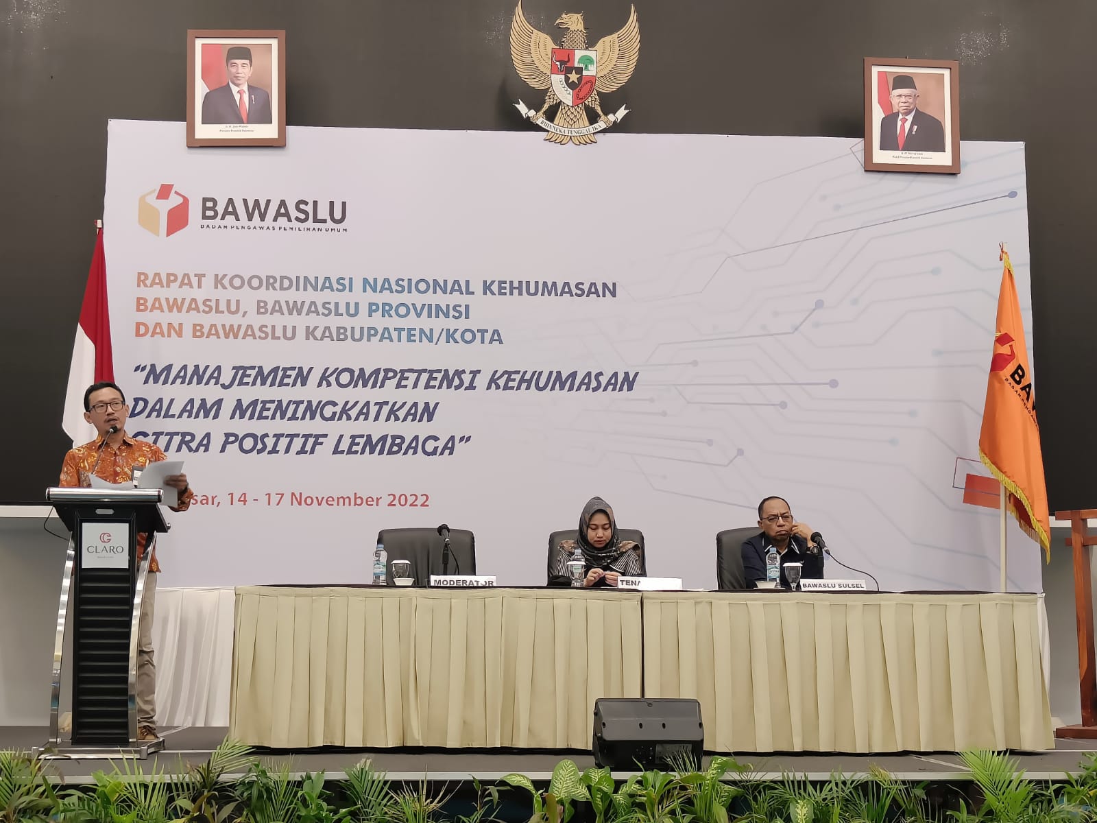 Bawaslu RI Dorong Peningkatan Kehumasan jajaran Bawaslu