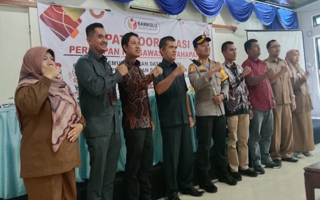 Rapat Koordinasi Pengawasan Tahapan Pemilu Serentak Tahun 2024 Bawaslu Se Kabupaten Pasaman Barat