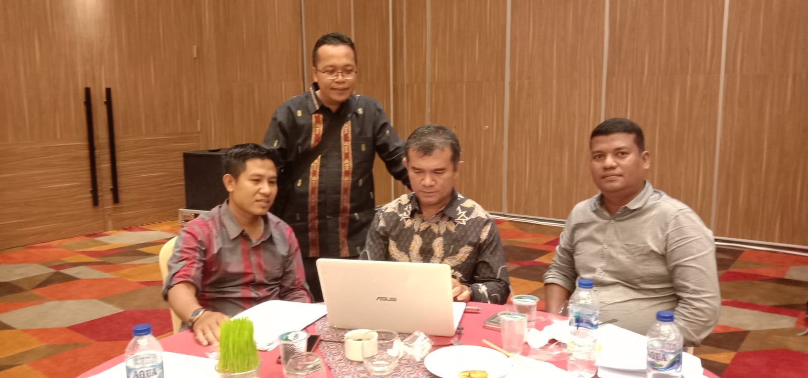 Bawaslu Pasbar mengikuti Bimtek Penyelenggaraan Penyelesaian Sengketa Proses Pemilu