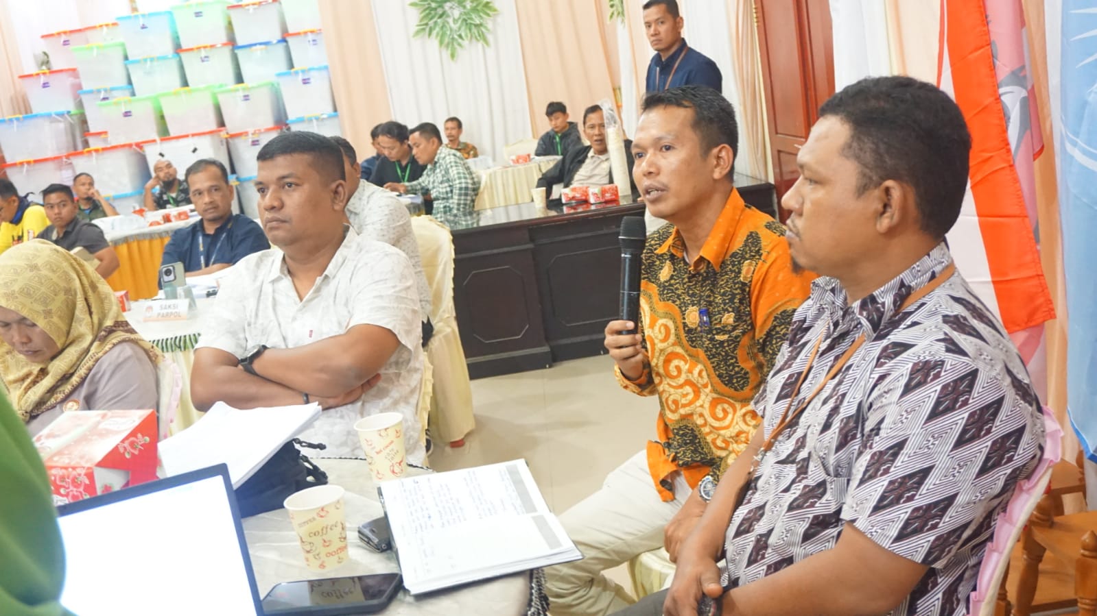 Rapat Pleno Terbuka Rekapitulasi Penghitungan Perolehan Suara Pemilu Tahun 2024