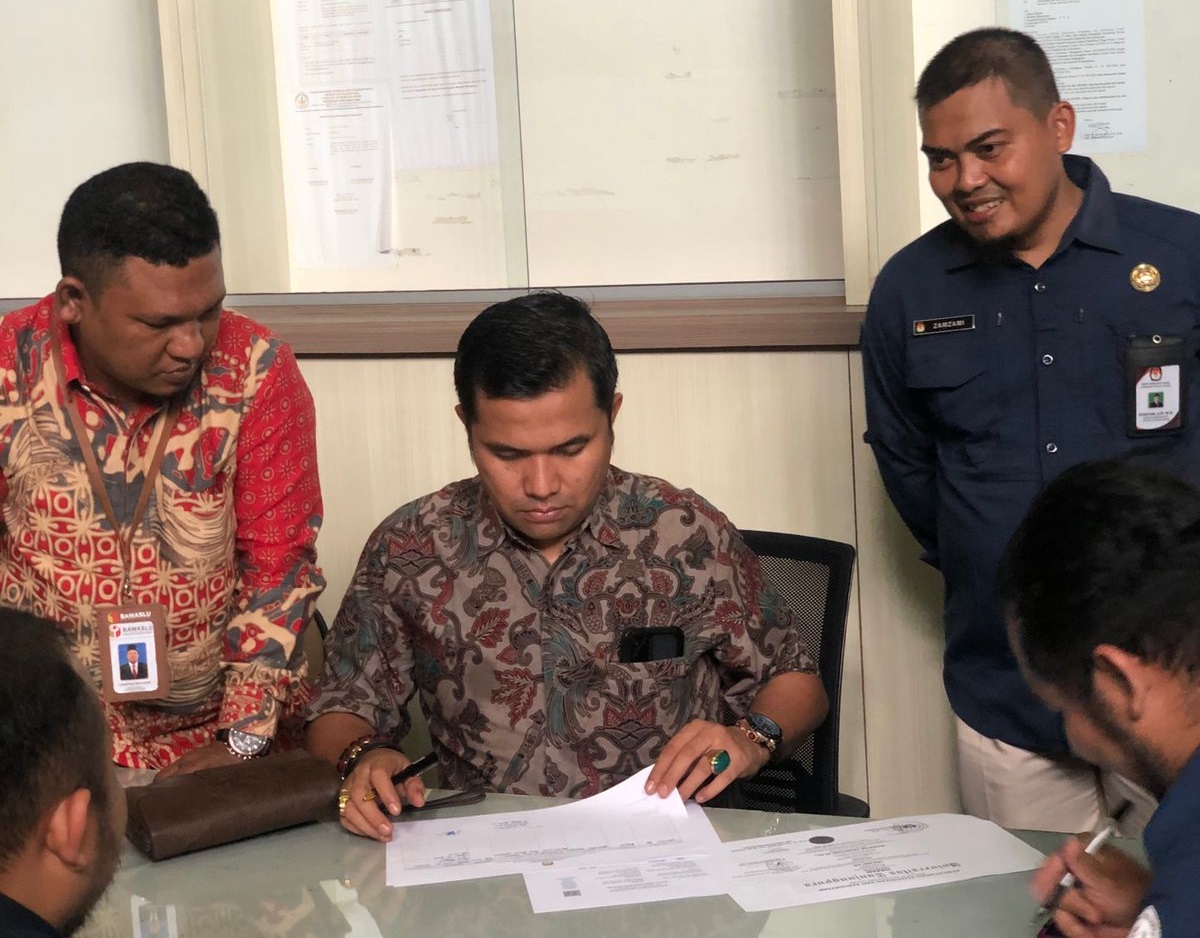 Pengawasan Langsung Verifikasi Faktual Berkas Bakal Calon Bupati dan Wakil Bupati Kabupaten Pasaman Barat pada Pemilihan Serentak Tahun 2024