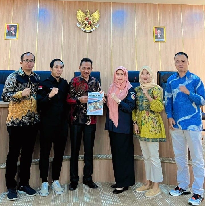 Bawaslu Pasaman Barat Serahkan Laporan Akhir Divisi Penanganan Pelanggaran