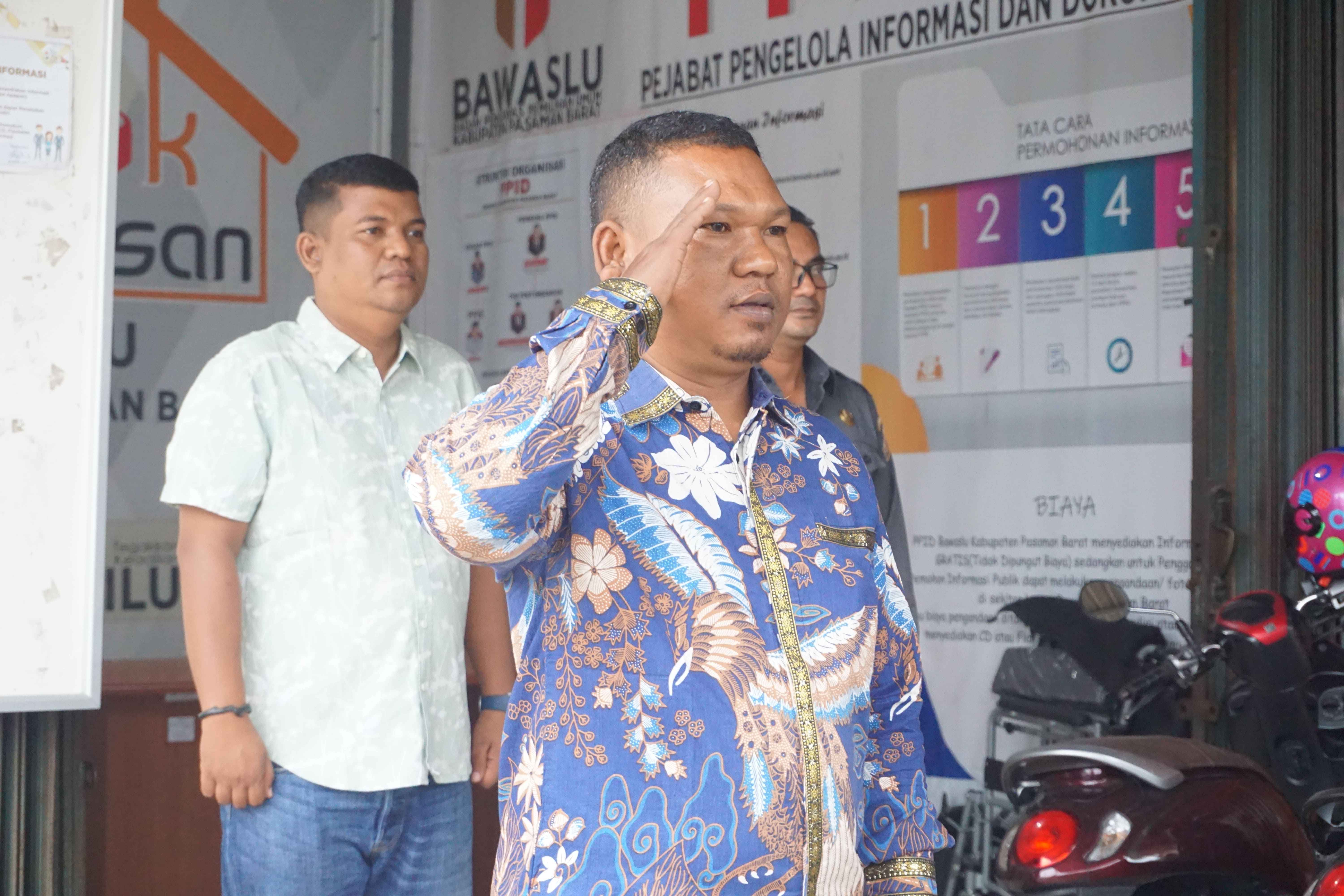 APEL PAGI BUKAN SEKEDAR RUTINITAS, TETAPI WUJUD KOMITMEN KITA MEMBANGUN DISIPLIN DAN KOLABORASI DALAM SETIAP LANGKAH PENGAWASAN