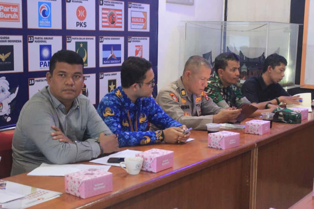 Bawaslu Kabupaten Pasaman Barat Hadiri Rapat Kerja Pra Penetapan Pemutakhiran Data Pemilih Berkelanjutan Triwulan III Tahun 2025