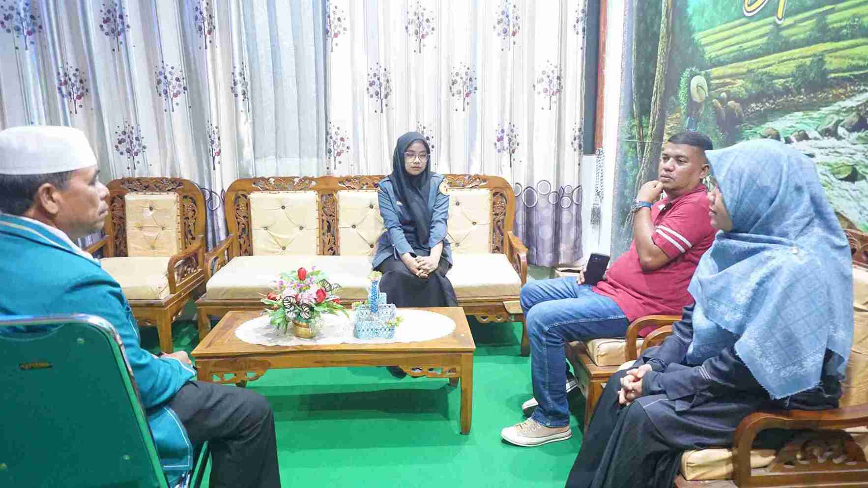 Koordinasi bersama Kasubga Tata Usaha Kemenag