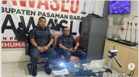 Plt. Kepala Sekretariat Maityus Fajri, S.h., M.H dan Kasubbag PPPS Ronny Sulistio