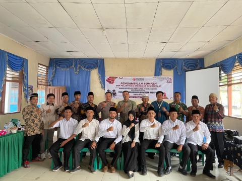 Foto Bersama usai pelaksanaan Pelantikan dan Pengambilan Sumpah/Janji