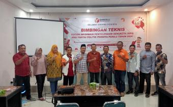 Bawaslu Pasaman Barat Lakukan Bimbingan Teknis Sistem Informasi Penyelesaian Sengketa (SIPS) Bagi Partai Politik
