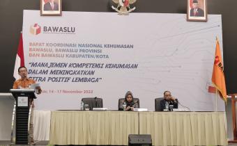 Bawaslu RI Dorong Peningkatan Kehumasan jajaran Bawaslu