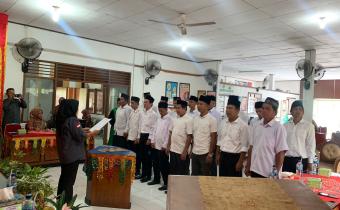 Sebanyak 84 Anggota Panwaslu Kelurahan/Desa Se Pasaman Barat Resmi Dilantik