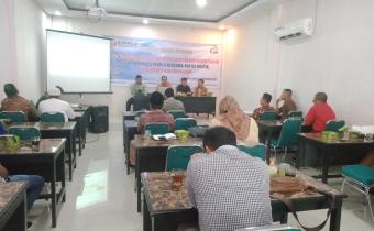 Bawaslu Pasbar adakan Rakor Fasilitasi Penyelenggaraan Penyelesaian Sengketa Proses Pemilu di Hotel Guchi
