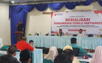 Sosialisasi Pengawasan Pemilu Partisipatif, Jumat (09/02/2024)