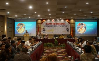 Rapat Koordinasi Pengawasan Pemilu Partisipatif, Jumat. 07/06/2024.