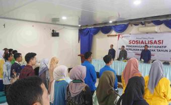Bawaslu Pasaman Barat gandeng masyarakat ikut berpartisipatif dalam pengawasan pemilihan seretak tahun 2024