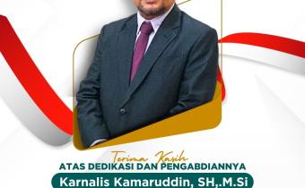 Karnalis Kamaruddin, SH., M.Si