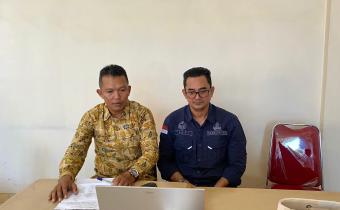 Pimpinan Bawaslu Kabupaten Pasaman Barat mengikuti tahapan wawancara Monev Keterbukaan Informasi Publik yang dlakukan oleh Komisi Informasi Republik Indonesia, Rabu (13/8). 