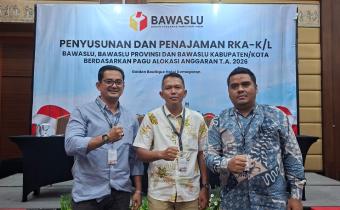 Bawaslu Kabupaten Pasaman Barat Ikuti Kegiatan Penyusunan RKA-K/L Tahun Anggaran 2026 di Jakarta