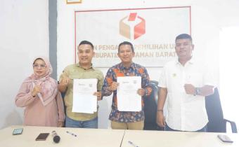 Bawaslu Kabupaten Pasaman Barat dan Dinas Sosial Tandatangani Nota Kesepahaman, bersinergi wujudkan pengawasan PDPB yang lebih kuat dan inklusif 