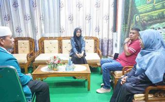 Koordinasi bersama Kasubga Tata Usaha Kemenag